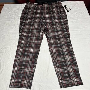 Elegant Checkered Women's Pants